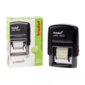 Chất lượng Tốt Tiếng Anh Ngày tự mực văn bản 4822 tem cho văn phòng con dấu - Product Image 4