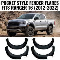 Nouveaux élargisseurs d'ailes moulés par injection, compatibles avec les boulons des passages de roues, pour pick-up Ranger T6, amélioration esthétique routière, Série YURAN 12