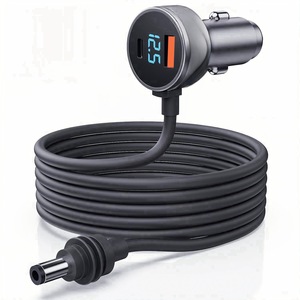 Starlink <span class=keywords><strong>Mini</strong></span> adaptador de cargador de coche a Cable DC 2M 12V 24V 18AWG encendedor de cigarrillos a Cable de alimentación DC para vehículo autobús RV - Product Image 1