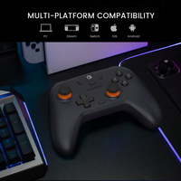 Control de Juego Inalámbrico T4 Nova Lite con Receptor 2.4G y Joystick de Efecto Hall para Switch, PC y Android
