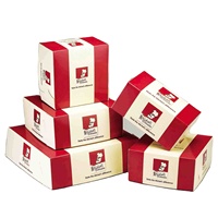Boîte à hamburger en carton kraft jetable avec logo personnalisé, toutes tailles, nouveau design 2024