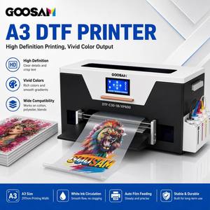 Goosam เครื่องพิมพ์เสื้อยืดแบบตั้งโต๊ะเครื่องพิมพ์ A3 30ซม. 30ซม. เครื่องพิมพ์ DTF สำหรับการพิมพ์ฟิล์มสัตว์เลี้ยง - Product Image 1