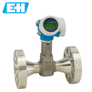 Débitmètre vortex E+H O 200 en acier inoxydable à bride pour la mesure du débit de vapeur, de liquide et de gaz - Product Image 1