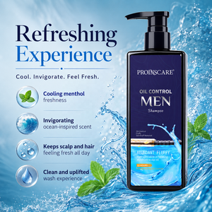 <span class=keywords><strong>Shampoo</strong></span> Professionale per Uomo Personalizzato, alle Erbe, 12 Ore di Controllo dell'Oleosità, Rinfrescante e <span class=keywords><strong>Antiforfora</strong></span> per Capelli Grassi - Product Image 4