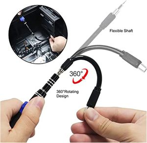 Juego de Destornilladores de Precisión de Acero Magnético, Juego de Puntas de 1/4 de Pulgada, Destornillador Multiusos 191 en 1, Kit de Herramientas de Reparación OEM para Computadora - Product Image 5