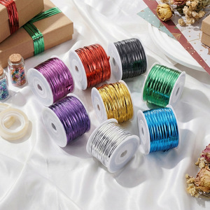 Pet Colored Wire Ties 4mm Round Reusable For <b>Cake</b> <b>Decorating</b> <b>Supplies</b> Birthday Gift Packaging - Product Image 2