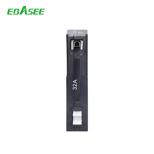 Disjoncteur enfichable EBASEE 1P 2P 3P 4P EBS1BP C32 C60 6-63A à montage sur panneau MCB 6kA |   IEC 60898 avec certificat CE - Product Image 2