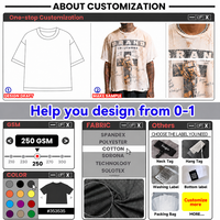 T-shirts pour hommes personnalisés, 250 g/m², 100 % coton, imprimé graphique ailes d'ange, style Y2K vintage, coupe ample, manches courtes