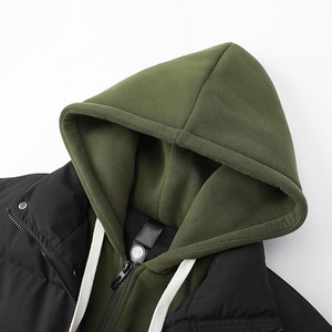 Chaqueta de Invierno de Alta Calidad, Gruesa, Acolchada, Personalizada, Cálida, Informal, con Capucha, para Hombre, con Cuello Alto, Cortavientos y Transpirable - Product Image 2