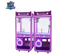 Nouvelle Arrivée : Machine à grue d'arcade à monnayeur pour peluches, pour parcs d'attractions et centres commerciaux