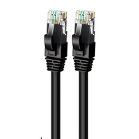 Penjualan Panas Kabel Patch Jaringan UTP Cat6 0.5M-30M Kabel Komunikasi Data Merek Tembaga/CCA 8 Pin Berkinerja Tinggi