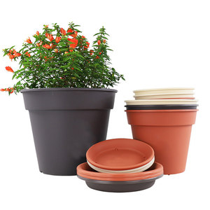 定制设计绿色制造PP花盆塑料注塑成型，适用于花园绿化 - Product Image 3