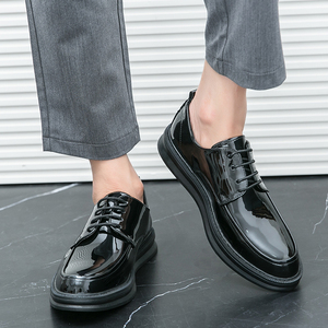 <span class=keywords><strong>Zapatos</strong></span> <span class=keywords><strong>de</strong></span> vestir <span class=keywords><strong>de</strong></span> Color blanco con punta en pico con cordones Oxfords Ocasión formal <span class=keywords><strong>Zapatos</strong></span> casuales <span class=keywords><strong>de</strong></span> <span class=keywords><strong>charol</strong></span> duraderos para hombres - Product Image 6