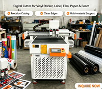 Découpeuse numérique pour la découpe de vinyle publicitaire, de papier autocollant et de mousse