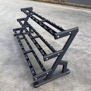 Estante de almacenamiento con mancuernas de acero vertical en forma de Z personalizable para uso comercial y doméstico - Product Image 1