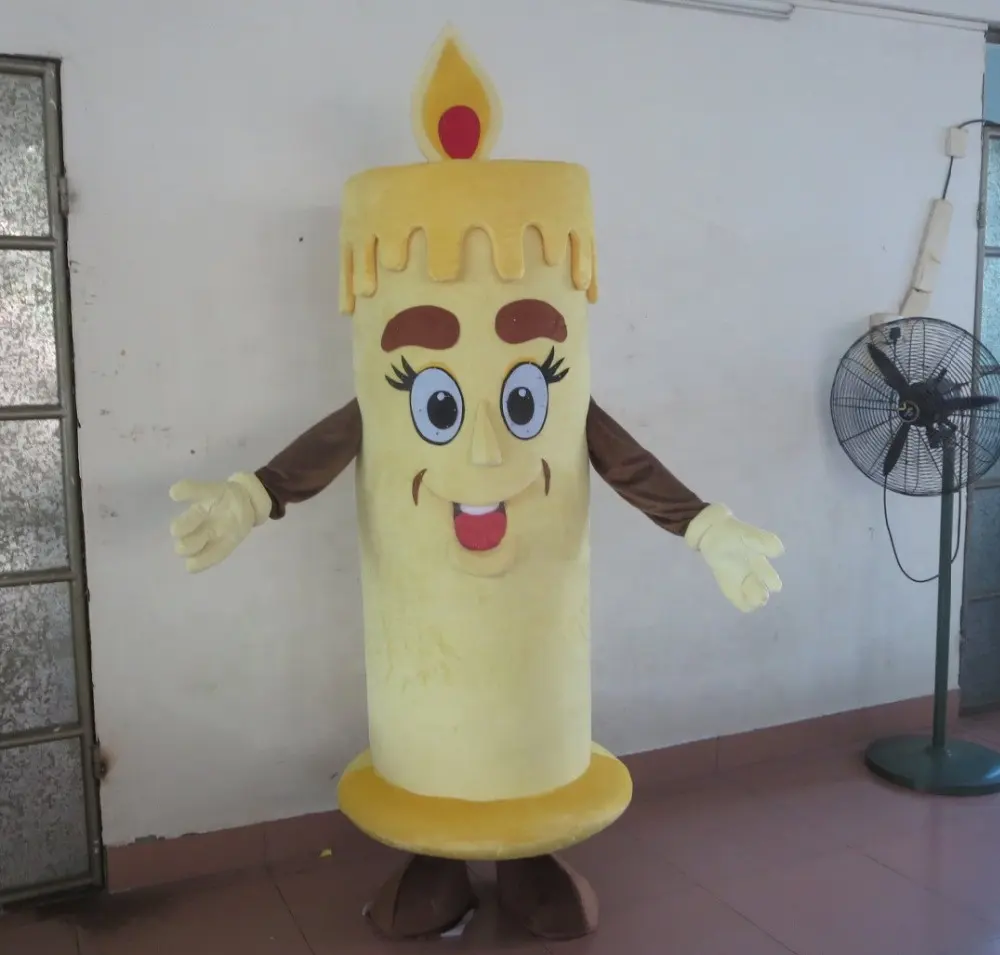 Funtoys custom made Candle mascot suit costume for adults
