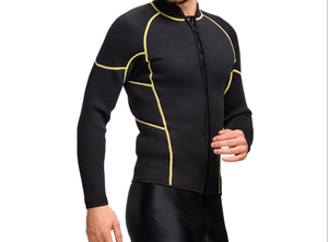 3mm de largo manga <span class=keywords><strong>apnea</strong></span> piscina de neopreno chaqueta surf traje de <span class=keywords><strong>buceo</strong></span> - Product Image 4