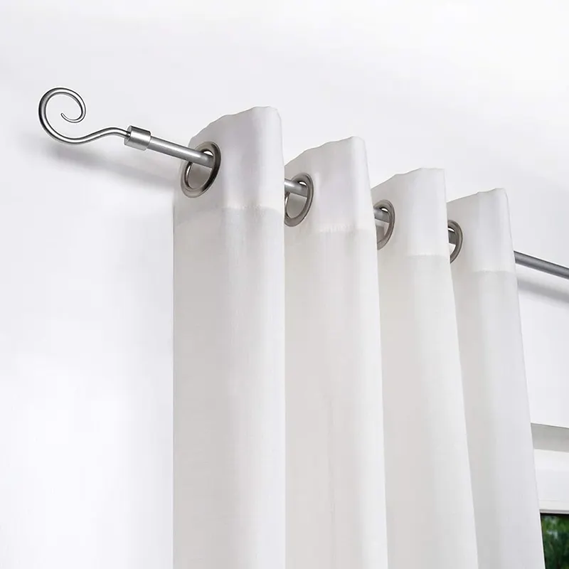 Đức khuyến mại 13/16 Mét Telescopic Curtain rod, thép không gỉ Curtain Pipe, thép không gỉ Curtain Pipe Rod Set