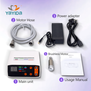 Sistema Micromotore Dentale ad Alta Potenza 5000NW - Portatile con LED e 3 Riduttori per Impianti, Corone e Lavori di Precisione in Laboratorio - Product Image 6