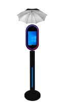 Kamera Selfie Layar Sentuh 13,3 inci Metal Tahan Lama Magic Mirror Photo Booth Ulang Tahun dan Pesta