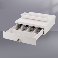 Tiroir-caisse électronique intelligent HER-340 en métal, déclenchement automatique RJ12, compatible système TPV, boîte à monnaie EOP à bascule, Jiangsu
