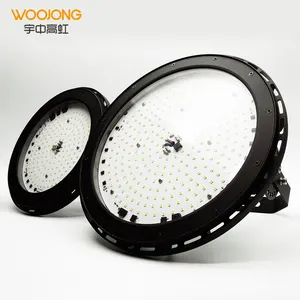 WOOJONG Highbay neptün UFO-C 50W 100W 150W 110LM/W PF0.9 IP54 3 yıl garanti depo ve atölye için 30000H