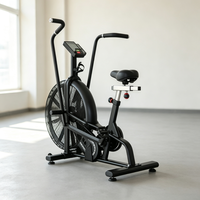 Vélo d'exercice commercial fonctionnel à résistance à air haute intensité, entraînement croisé de haute qualité pour salle de sport