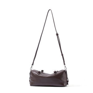 Sac à main en cuir de vachette simple pour femmes, grande capacité, sac à main en cuir Joker, sac à bandoulière de haute qualité pour femmes, logo personnalisé, faible MOQ - Product Image 6