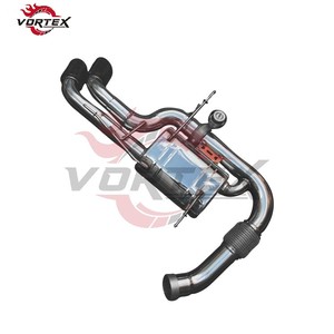 Sistema de Escape Catback Valvetronic con Control Remoto Pulido VORTEX SUS304 para BMW i8 1.5T 2014-2018 - Product Image 4