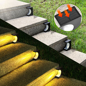 ไฟทางเดินรูปพระจันทร์ครึ่งเสี้ยวพลังงานแสงอาทิตย์สำหรับภายนอกอาคาร กันน้ำ - ไฟตกแต่งสวน LED สไตล์โมเดิร์นสำหรับสวน ทางเดิน และทางรถวิ่ง - Product Image 4