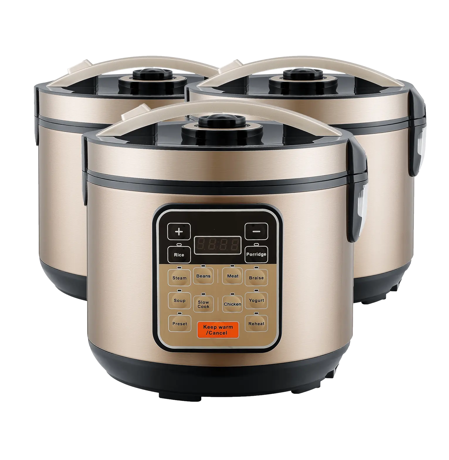 4L 5L Low Sugar Cooking Optional Nonstick Inner Pot Heating Plate Electric Multi Function Rice Cooker