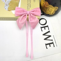 Ruban d'emballage cadeau personnalisé, nœud en velours avec bande pour serviette