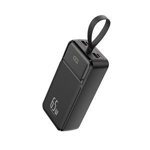 Chargeur pour ordinateur portable 2024, nouvelle génération, pleine puissance 65W, grande capacité, batterie externe 30000 mAh pour écran LCD mobile, <span class=keywords><strong>station</strong></span> d'alimentation pour téléphone - Product Image 2