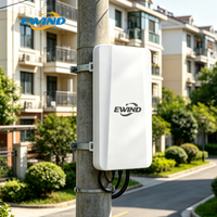 OEM/ODM 2.4GHz 0.5km de alcance 0.5KM de portada 16 cámaras MIMO 12dBi Router Puente Inalámbrico Punto a Punto para Exteriores CPE Inalámbrico
