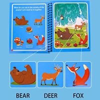 Kit buku mewarnai uniseks, peralatan menggambar mainan menggambar dan melukis seni untuk anak berusia 5 hingga 7 tahun