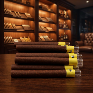 Cône en papier brun naturel avec logo personnalisé et filtre en verre – Tubes à rouler vides de haute qualité - Product Image 4