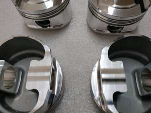Pistone Forgiato Personalizzato Adracing per GM Cadillac Chevy Ecotec 2.0L Turbo LTG Pistoni Forgiati - Product Image 2