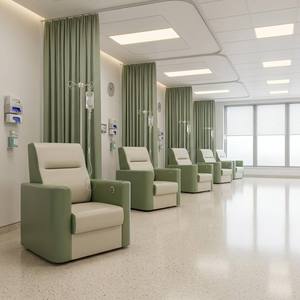 Silla de Infusión, Mobiliario Hospitalario, Silla Médica Personalizable, Silla de Diálisis, Sillón Reclinable para Pacientes con IV, Mobiliario Médico para Clínica, OEM - Product Image 3