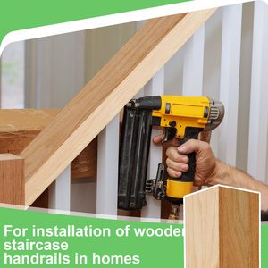 Columnas de escalera de <span class=keywords><strong>madera</strong></span> Newel cuadradas en blanco de roble rojo macizo moderno <span class=keywords><strong>Poste</strong></span> de escalera en blanco Newel Post - Product Image 6