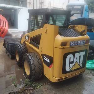 Used CAT Caterpillar 226B3 Mini Skid Steer Loader With Good <b>Tires</b> Secondhand Caterpillar 226B3 Skid Steer in Stock Original USA - Product Image 1