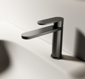 Grifo de lavabo con maneta de una sola palanca, acabado en plata cepillada/gris plomo/oro champán, montaje en encimera, giratorio 360°, para baño de hotel, OEM - Product Image 6