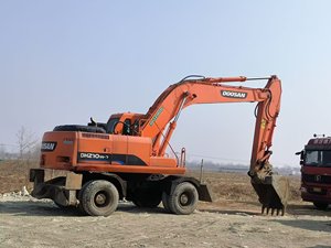 Excavadora de Ruedas Usada Doosan DH210W-7 de 21 Toneladas, Excavadora de Ruedas Coreana Original Dh150w-7/dh210/140w/210w en Venta - Product Image 2