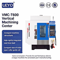 Centre d'usinage compact CNC LEYO T600, haute vitesse, haute précision, fraiseuse Robodrill