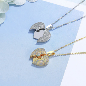 Collana con Ciondolo a Cuore per Donne, Gioiello alla Moda, Idea Regalo - Product Image 3