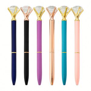 Bolígrafo de Cristal con Diamantes Multicolores de Primera Calidad para Regalo de Boda - Product Image 1