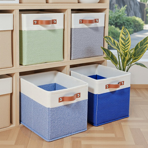 Groothandel Moderne Opvouwbare Inklapbare Kubus Opbergmand voor Boeken en Thuisopberging - Product Image 2