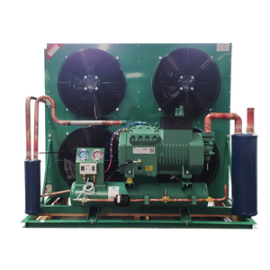 Unité de <span class=keywords><strong>condensation</strong></span> à piston 5HP 6HP 10HP 12HP 20HP, condenseur de réfrigération refroidi par air, prix de gros direct usine, approvisionnement en gros B2B - Product Image 1