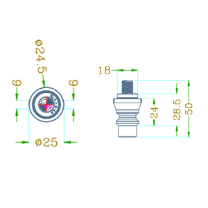 Mandrin pneumatique de précision <span class=keywords><strong>AMF</strong></span>-K20.3-C4 en acier, système à 4 points de centrage pour usinage CNC intensif - Product Image 4