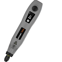 Mini-meuleuse JANGKLIFE à 3 vitesses variables, outil rotatif sans fil avec kit d'accessoires de 70 pièces+, léger, alimenté par batterie, pour le bricolage