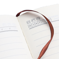Carnet de notes en cuir PU A5 avec fermeture magnétique, journal, agenda, bloc-notes, pour le bureau, promotionnel, logo personnalisé
